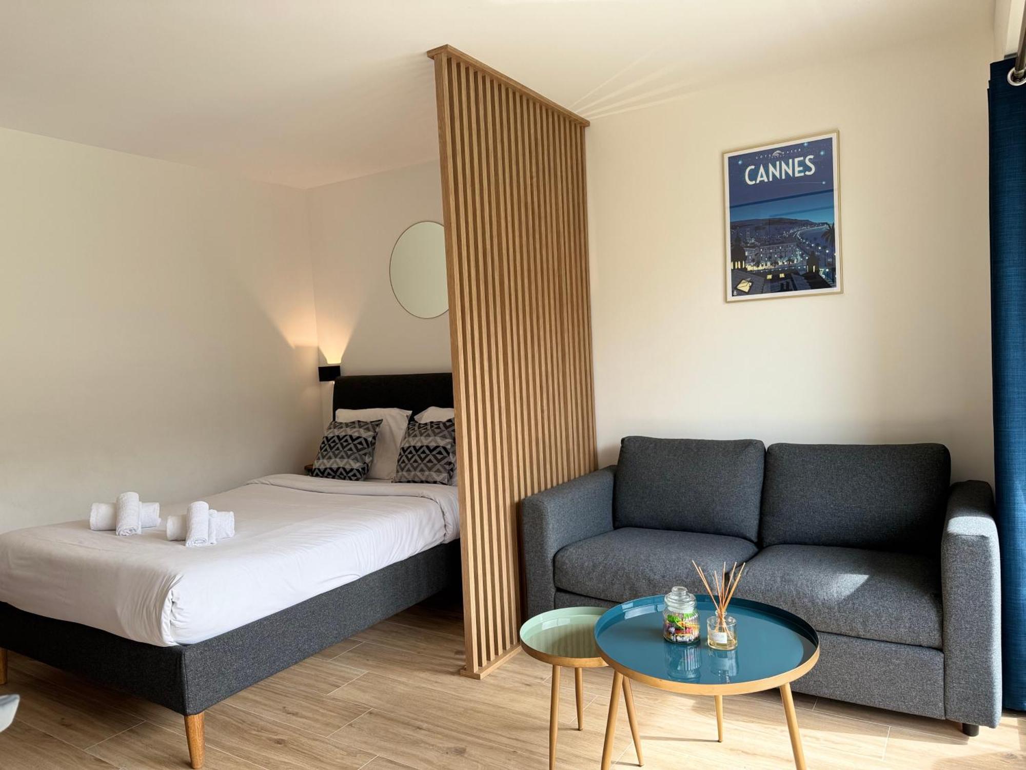 Cosy Appartement, Centre-Ville Cannes, Terrasse, Clim Εξωτερικό φωτογραφία